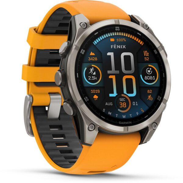 Second image of Garmin Fēnix® 8 - 47 mm AMOLED Sapphire - GPS Multisport