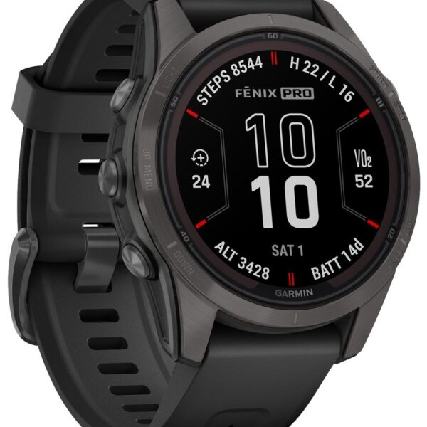 Second image of Garmin FENIX® 7S PRO - SAPPHIRE SOLAR 42mm EDITION - GPS Multisport Smartwatch